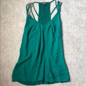 Green dressy top cami